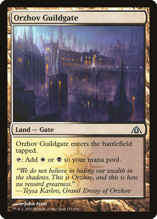 Orzhov Guildgate [Dragon's Maze] | North Game Den