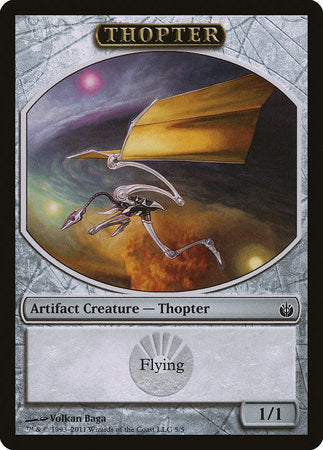 Thopter Token [Mirrodin Besieged Tokens] | North Game Den