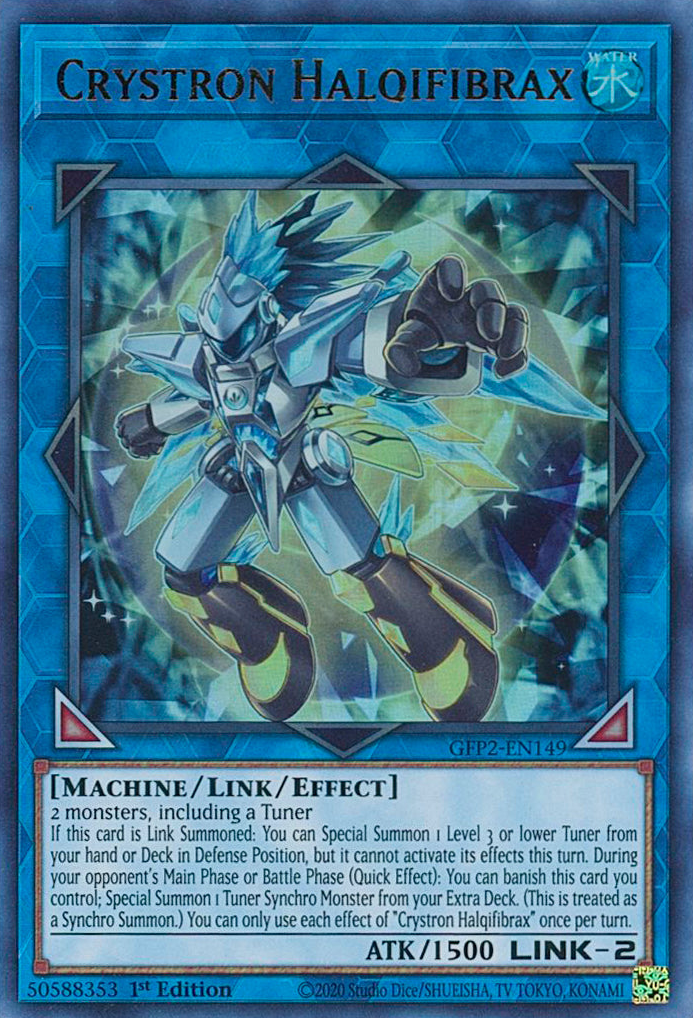 Crystron Halqifibrax [GFP2-EN149] Ultra Rare | North Game Den