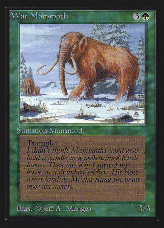 War Mammoth (IE) [Intl. Collectors’ Edition] | North Game Den
