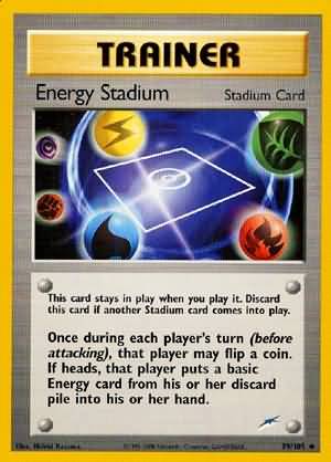 Energy Stadium (99/105) [Neo Destiny Unlimited] | North Game Den
