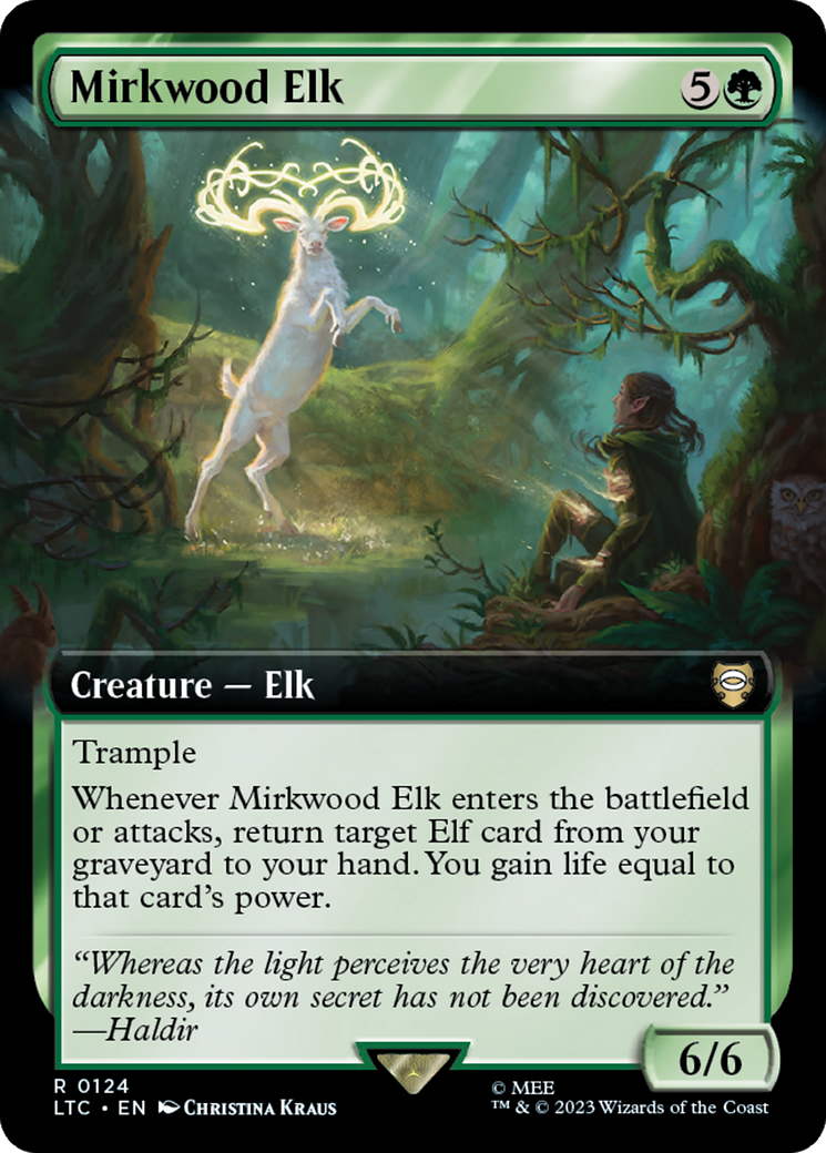 Mirkwood Elk (Extended Art) [The Lord of the Rings: Tales of Middle-Earth Commander] | North Game Den