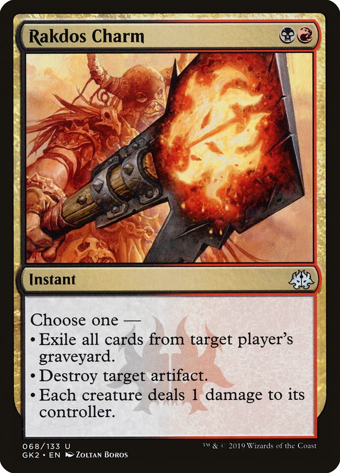 Rakdos Charm [Ravnica Allegiance Guild Kit] | North Game Den
