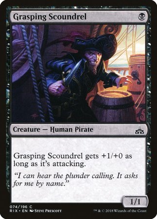 Grasping Scoundrel [Rivals of Ixalan] | North Game Den