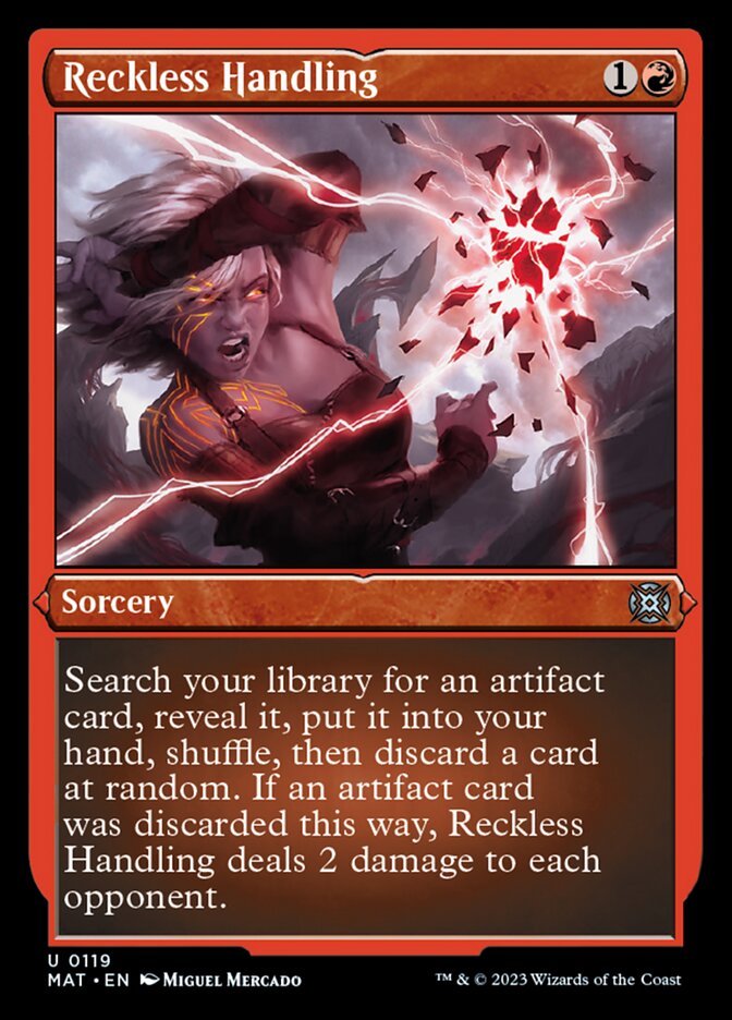 Reckless Handling (Foil Etched) [March of the Machine: The Aftermath] | North Game Den
