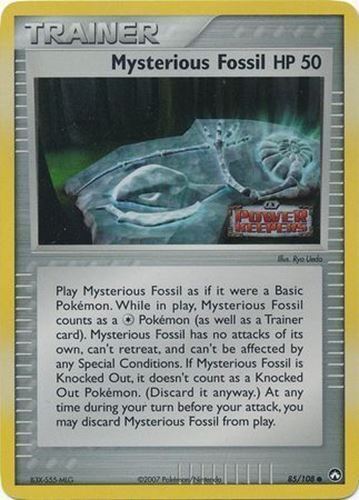 Mysterious Fossil (85/108) (Stamped) [EX: Power Keepers] | North Game Den