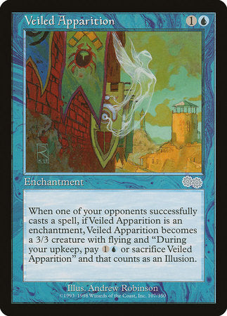 Veiled Apparition [Urza's Saga] | North Game Den