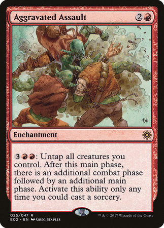 Aggravated Assault [Explorers of Ixalan] | North Game Den