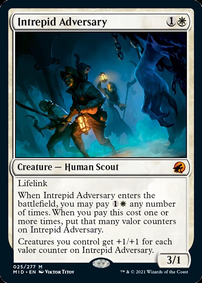 Intrepid Adversary [Innistrad: Midnight Hunt] | North Game Den