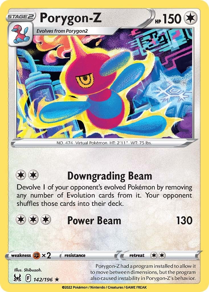 Porygon-Z (142/196) [Sword & Shield: Lost Origin] | North Game Den