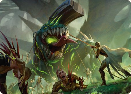 Noxious Assault Art Card [Phyrexia: All Will Be One Art Series] | North Game Den