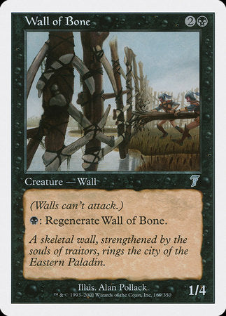 Wall of Bone [Seventh Edition] | North Game Den