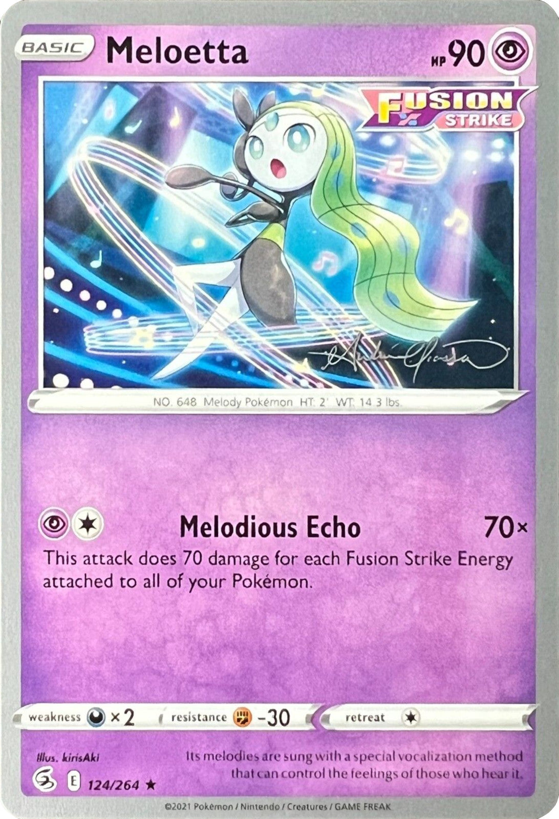 Meloetta (124/264) (The Shape of Mew - Andre Chiasson) [World Championships 2022] | North Game Den