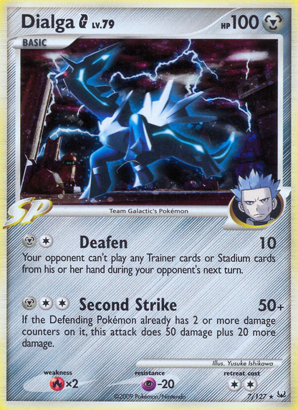 Dialga G (7/127) [Platinum: Base Set] | North Game Den