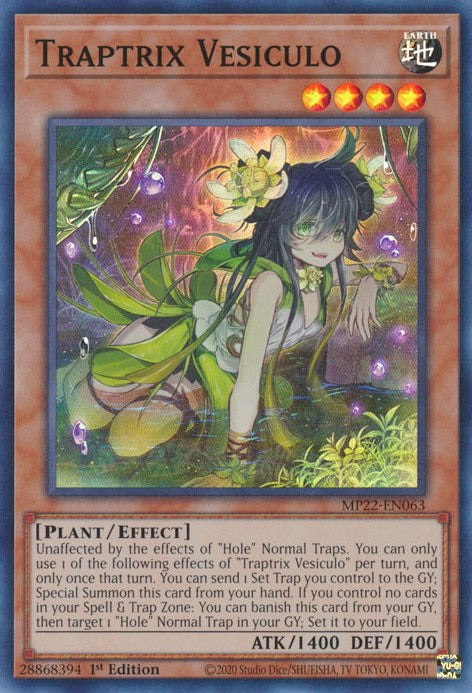Traptrix Vesiculo [MP22-EN063] Super Rare | North Game Den