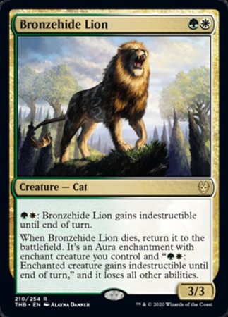 Bronzehide Lion [Theros Beyond Death] | North Game Den