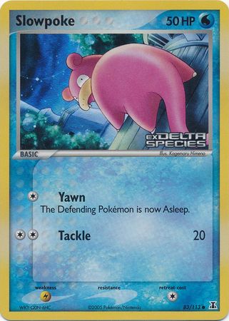 Slowpoke (83/113) (Stamped) [EX: Delta Species] | North Game Den