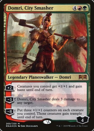 Domri, City Smasher [Ravnica Allegiance] | North Game Den