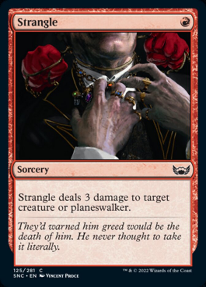Strangle [Streets of New Capenna] | North Game Den