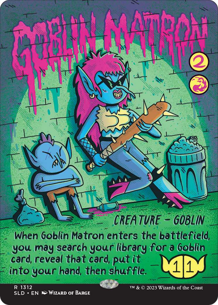 Goblin Matron (Rainbow Foil) [Secret Lair Drop Series] | North Game Den