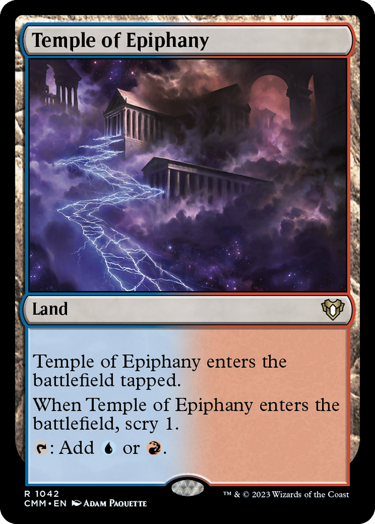 Temple of Epiphany [Commander Masters] | North Game Den