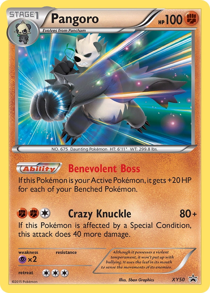 Pangoro (XY50) [XY: Black Star Promos] | North Game Den