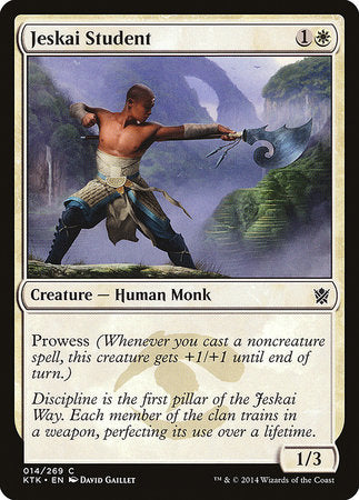 Jeskai Student [Khans of Tarkir] | North Game Den