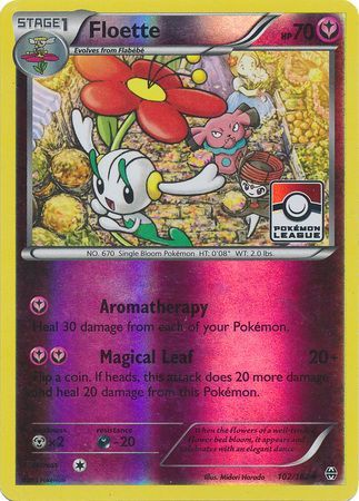 Floette (102/162) (League Promo) [XY: BREAKthrough] | North Game Den