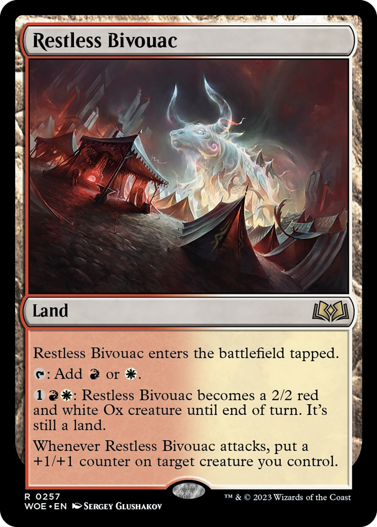 Restless Bivouac [Wilds of Eldraine] | North Game Den