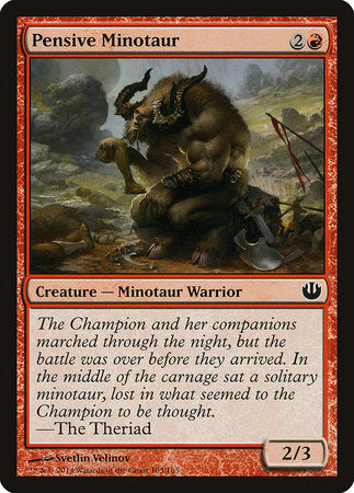 Pensive Minotaur [Journey into Nyx] | North Game Den