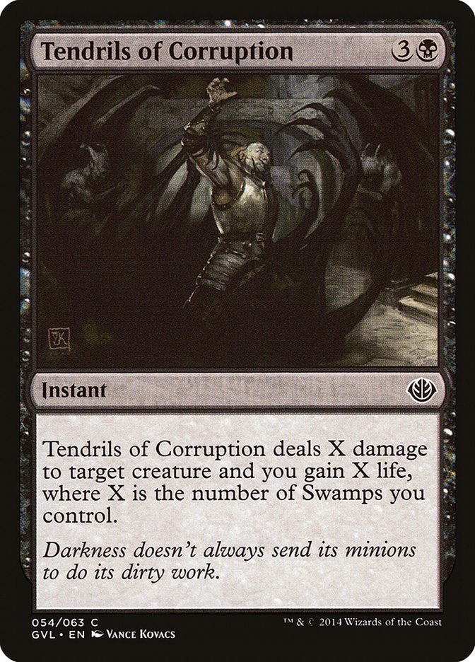 Tendrils of Corruption (Garruk vs. Liliana) [Duel Decks Anthology] | North Game Den