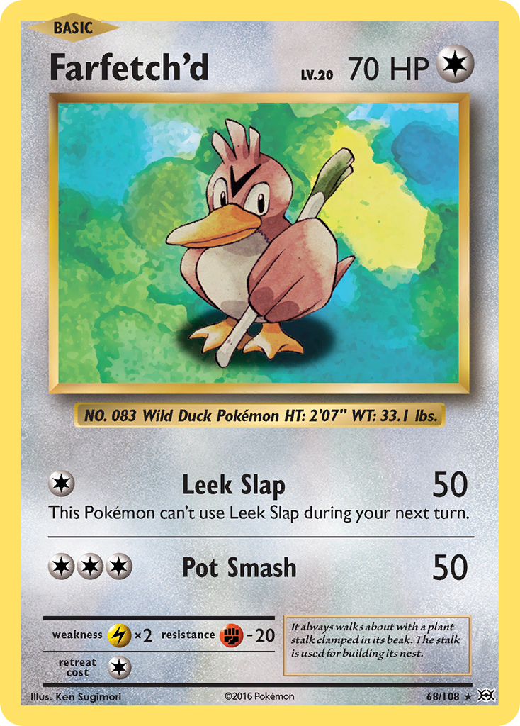 Farfetch'd (68/108) [XY: Evolutions] | North Game Den