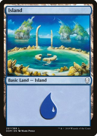 Island (257) [Dominaria] | North Game Den