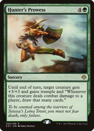 Hunter's Prowess [Archenemy: Nicol Bolas] | North Game Den