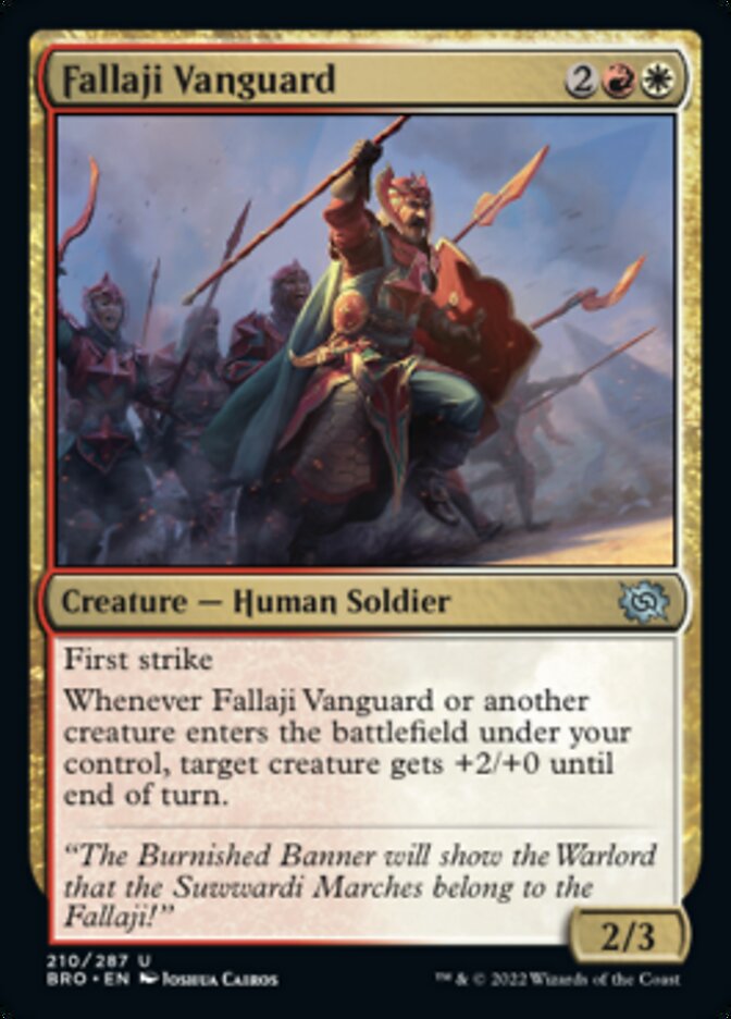 Fallaji Vanguard [The Brothers' War] | North Game Den