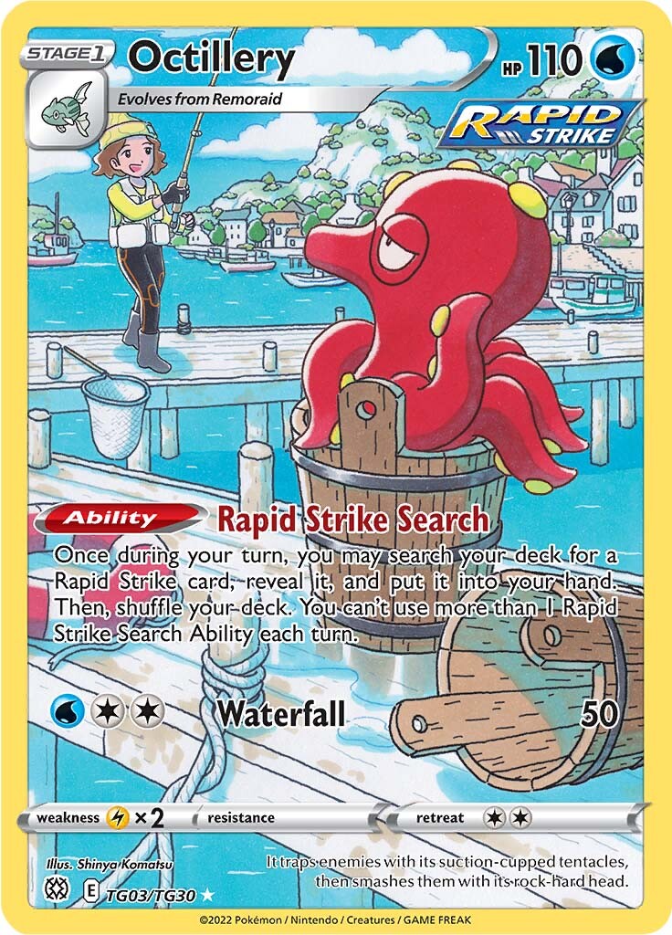 Octillery (TG03/TG30) [Sword & Shield: Brilliant Stars] | North Game Den