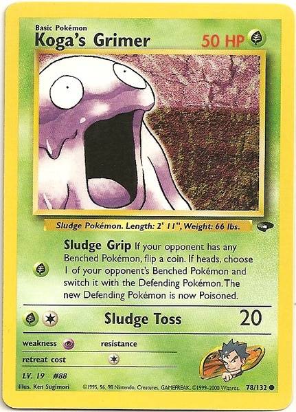 Koga's Grimer (78/132) [Gym Challenge Unlimited] | North Game Den