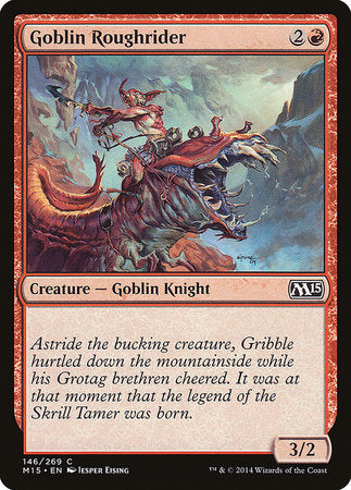 Goblin Roughrider [Magic 2015] | North Game Den