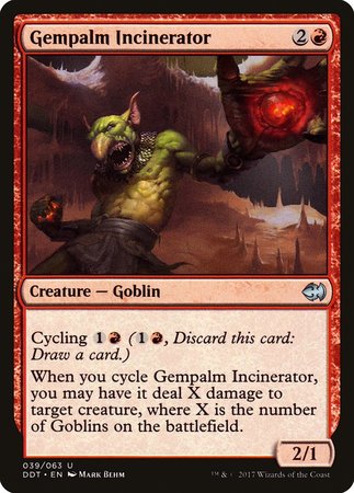 Gempalm Incinerator [Duel Decks: Merfolk vs. Goblins] | North Game Den
