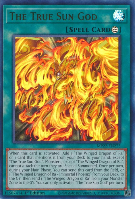The True Sun God [MP22-EN275] Ultra Rare | North Game Den