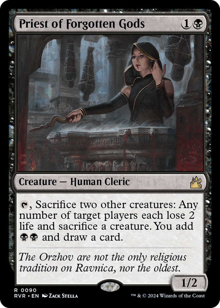 Priest of Forgotten Gods [Ravnica Remastered] | North Game Den