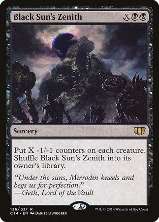 Black Sun's Zenith [Commander 2014] | North Game Den