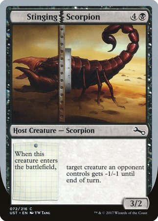 Stinging Scorpion [Unstable] | North Game Den