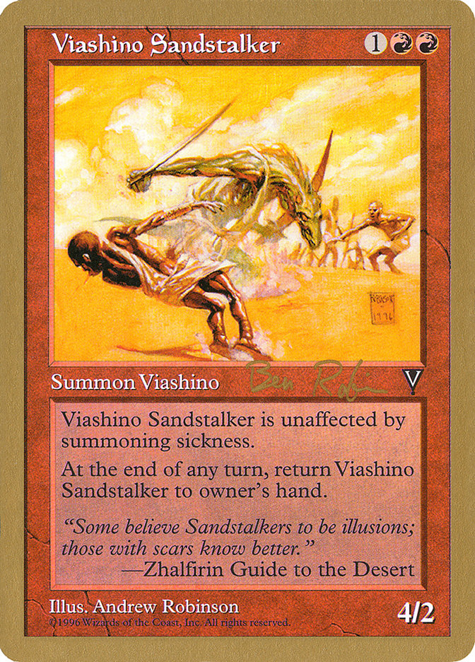 Viashino Sandstalker (Ben Rubin) [World Championship Decks 1998] | North Game Den