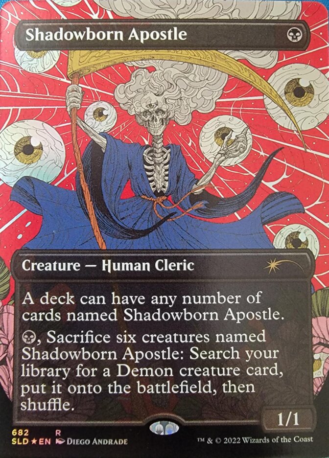 Shadowborn Apostle (Borderless) (682) [Secret Lair Drop Promos] | North Game Den