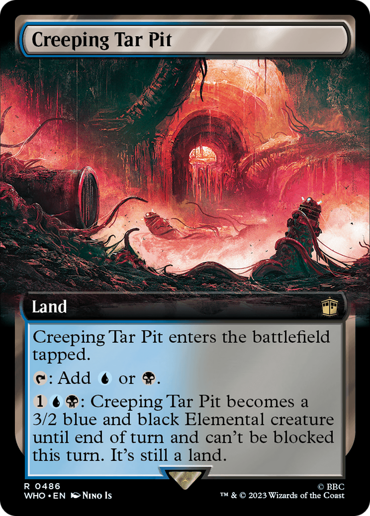 Creeping Tar Pit (Extended Art) [Doctor Who] | North Game Den