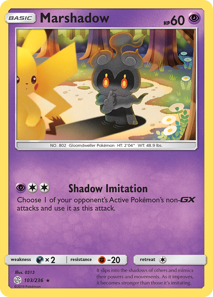 Marshadow (103/236) [Sun & Moon: Cosmic Eclipse] | North Game Den