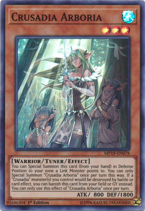 Crusadia Arboria [MP19-EN078] Super Rare | North Game Den