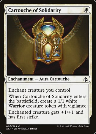 Cartouche of Solidarity [Amonkhet] | North Game Den