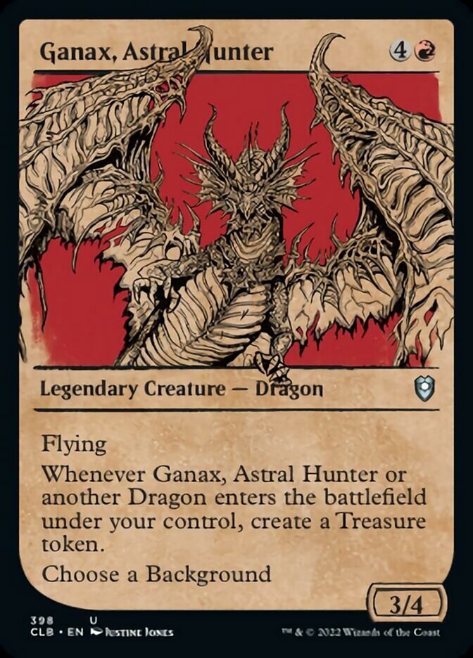 Ganax, Astral Hunter (Showcase) [Commander Legends: Battle for Baldur's Gate] | North Game Den